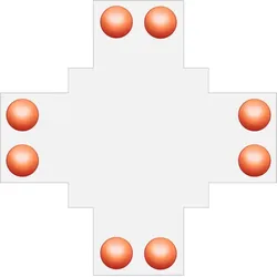 EVN Lichttechnik Verbindungsleitung 10mm LSTR10UNIX