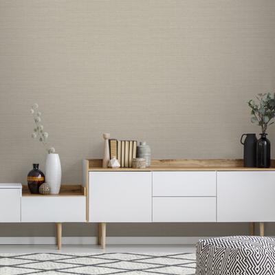 Vliestapete SUPERFRESCO EASY "Eloi Taupe Twist 10mx52cm", schwarz (taupe), B:0,52m L:10m, Vlies, Tapeten, Eloi taupe twist 1000x52cm