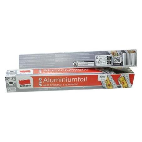 Quickpack Alufolie 30cm breit 5m im Karton (60508)