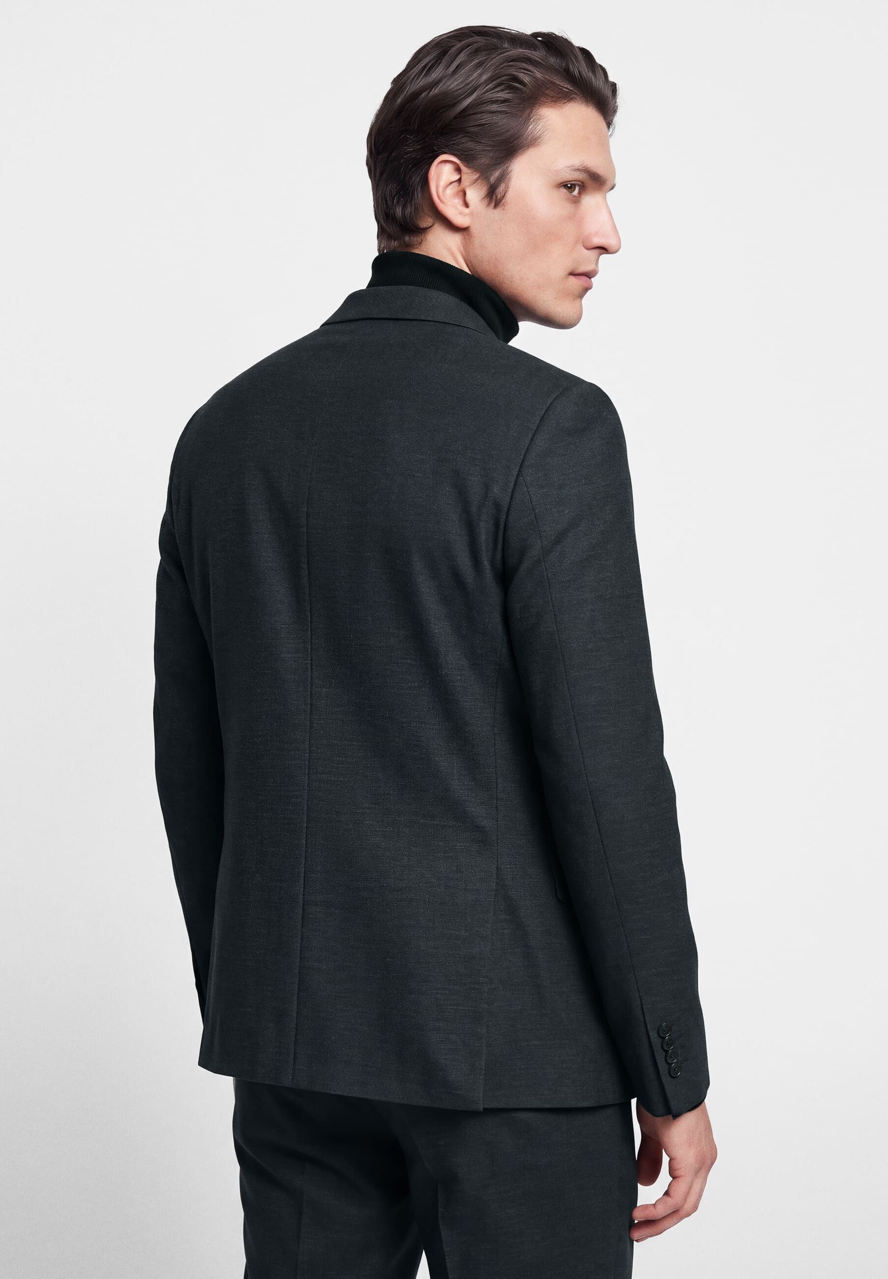 Anzug BENVENUTO. "BENVENUTO. Anzug", Herren, Gr. 46, N-Gr, blau (dunkelblau), Business, regular fit, Anzüge, Jersey Anzug