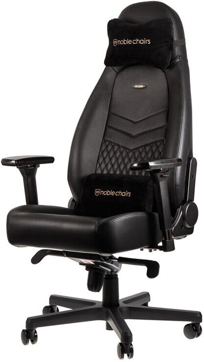 CADEIRA GAMING NOBLECHAIRS ICON LEATH BK