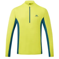 Mountain Equipment Ignis LS Mens Zip-T Vine/Majolica - M