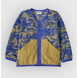 Patagonia Shearling Baby Kids Jacke lets chat / eddy blue Gr. T02