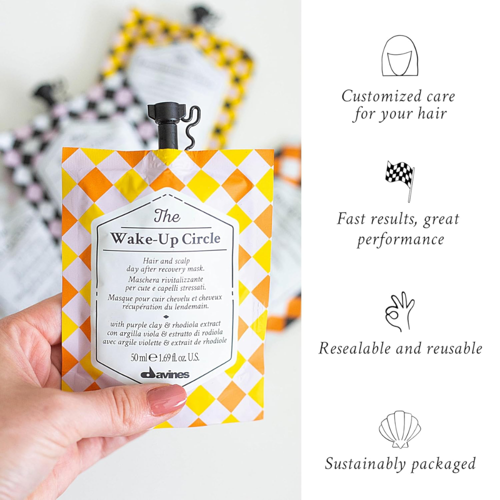 Davines The Circle Chronicles The Wake-Up Circle Invigorating Hair Mask 50mL