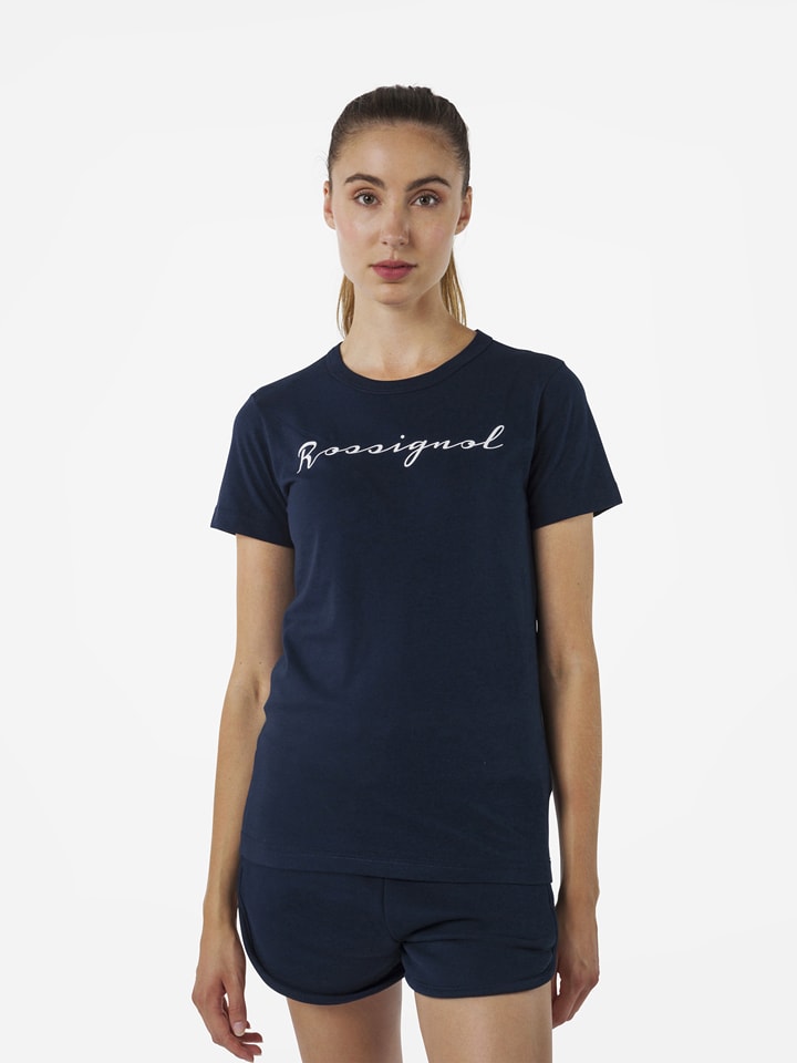 ROSSIGNOL Shirt "Logo Rossi" in Dunkelblau - L