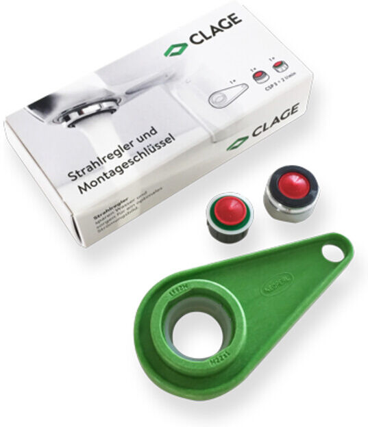 Clage Set de régulateurs de débit chr, ≤ 2 l/m, pour chauffe-eau instantané compact (9100-92150)