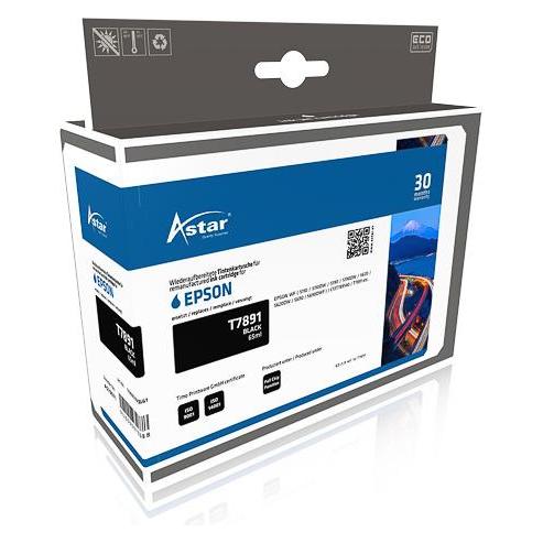 Astar AS70071 Epson WF5110WF TINTE BLK - Schwarz (AS70071)