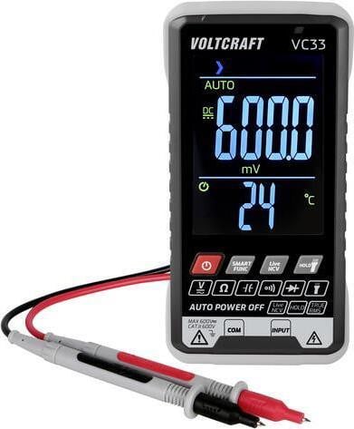 Voltcraft VC33 Handheld Digitaal Multimeter CAT III 600 V