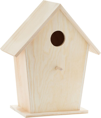 Vogelhaus aus Holz, 20 x 10 x 24 cm