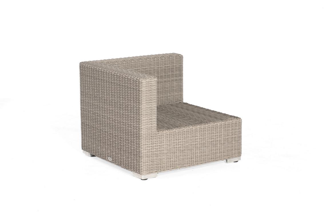 MUESING Eckmodul Residence Alu/PE-Kunststoffgefl echt stone-grey SonnenPartner 16906088
