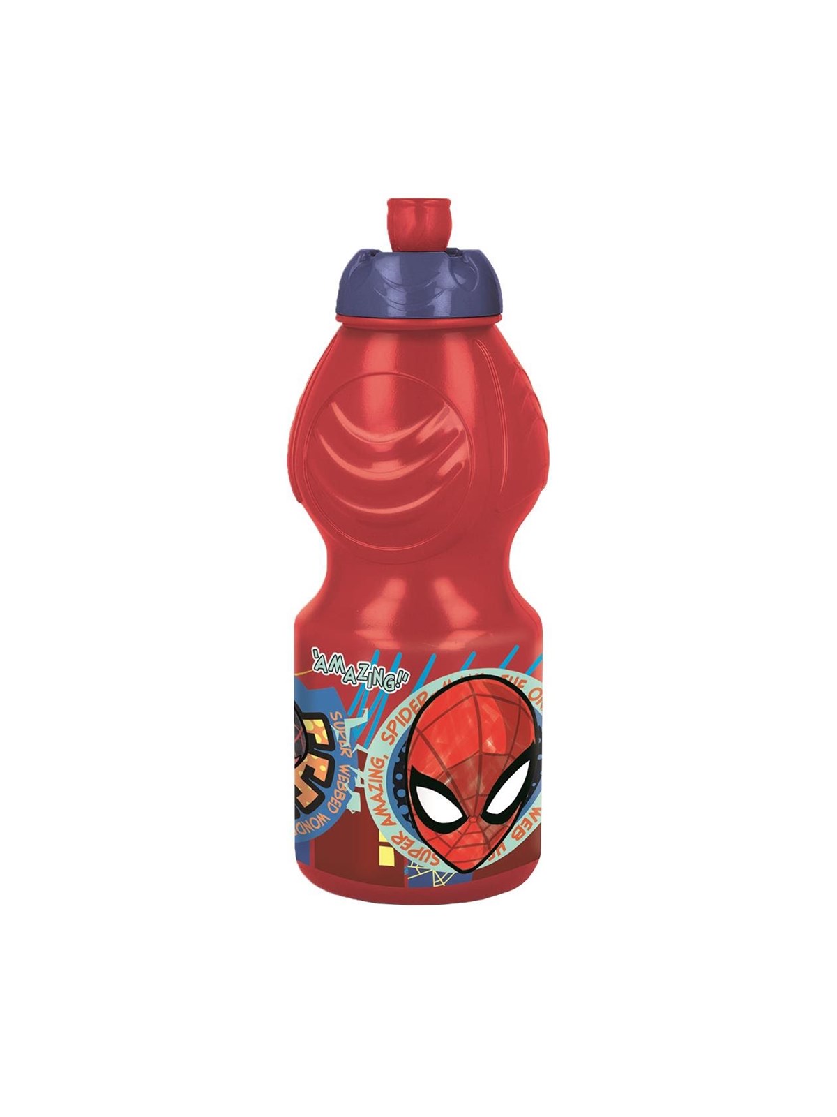 Spider-Man SPIDERMAN sports water bottle 400ml Red