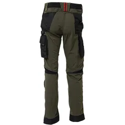 U-Power, Arbeitshose, WORKWEAR Atom dunkelgrün 3XL (3XL)