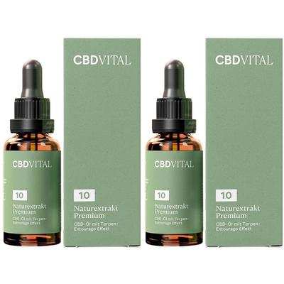 CBD Vit10% Naturextrakt PR Bio 2x 2x30 ml Tropfen