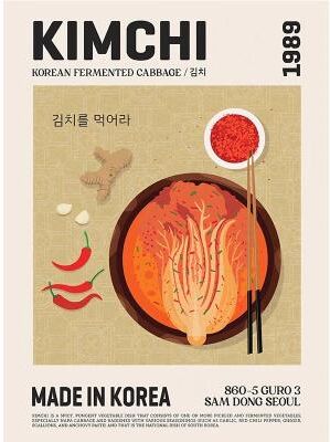 Uplift Picks World Cuisine Food Wall Art Canvas Kitchen Poster Ravioli Ramen Pizza Coffee Decor 16 20x30 Cm no Frame