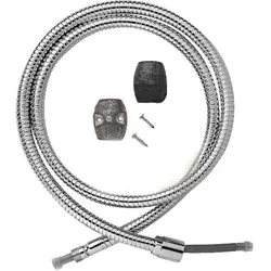 Paffoni Duschschlauch Chrom ZFLO023