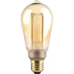 VT-217474 - LED Filament Lampe E27, Edison, 4 W, 200 lm, 1800 K, Edison