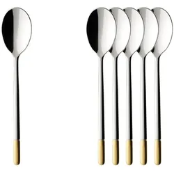 Villeroy & Boch Ella teilvergoldet Espressolöffel 6er Set