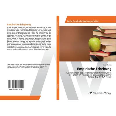 Empirische Erhebung, Taschenbuch von Sarah Badran, AV Akademikerverlag, 978-3-639-47792-4