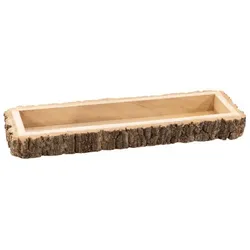 Holz-Tablett, 50 x 15 x 5 cm
