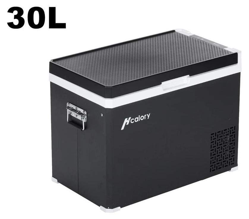 Tragbare Kompressor Kühlbox 30L - Dual Zone - App Steuerung - 12V 24V 230V - Kühl- und Gefrierbox -20 bis 20 °C - Auto Wohnmobil Boot Camping