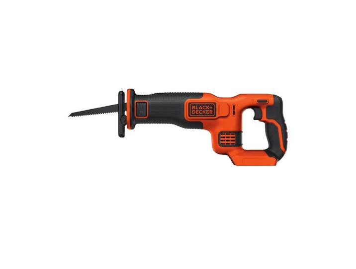 Säbelsäge BLACK + DECKER BDCR18N Solo , orange (schwarz, orange), Sägemaschinen, Säbelsäge