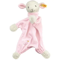 Steiff - Träum-süß-Lamm Schmusetuch, rosa, 30cm - rosa