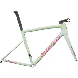 Specialized Tarmac SL8 Rahmenset FACT 10r Carbon Ion Metallic / Sea Foam