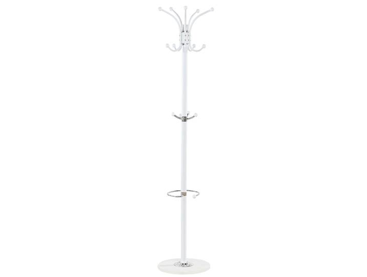 Kleiderständer mit Schirmhalter weiss