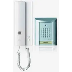 Entravox Komplettset für 1 Wohneinheit, Türstation silber