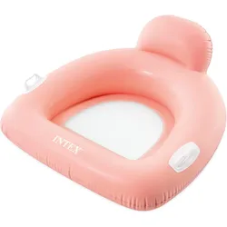 INTEX 56801EU Pillow Float Lounge aufblasbare Schwimmliege Netzsitz Schwimsessel rosa