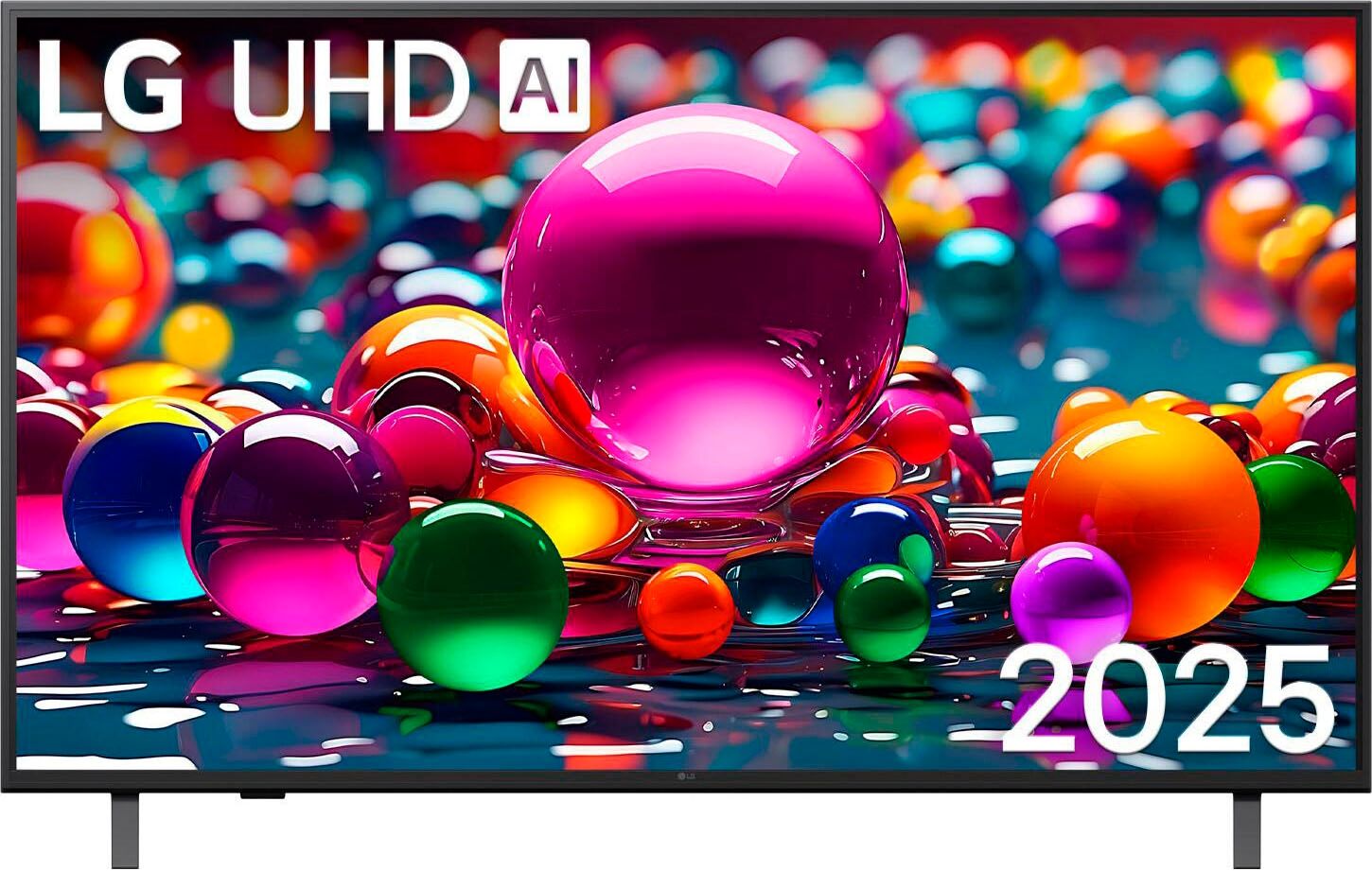 LG LED-Fernseher "65UA75006LA", Energieeffizienz: F, schwarz, 65 ″, Fernseher, LED-Fernseher