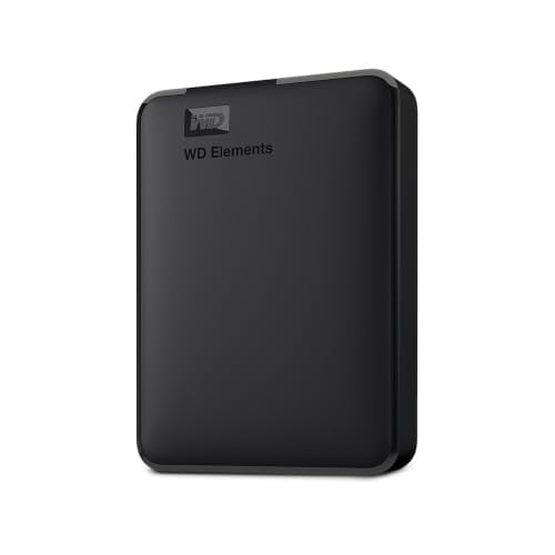 Western Digital Elements Externe Harde Schijf, 5TB, Zwart