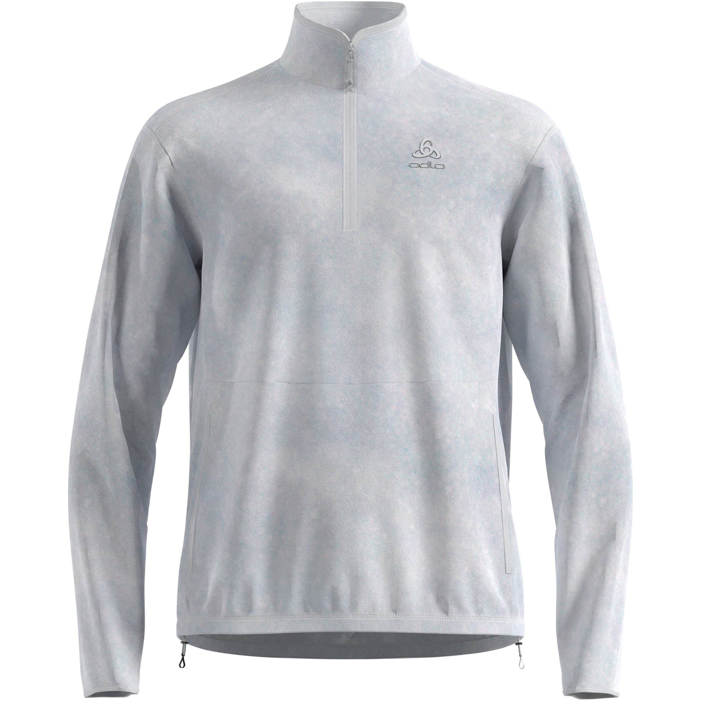 Odlo Descent Pow Herren Pullover grau Größe L Trekking Atmungsaktiv