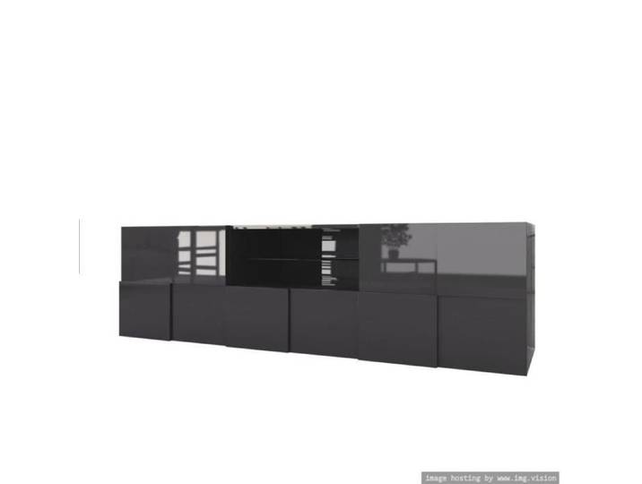 Meuble TV LONDON anthracite
