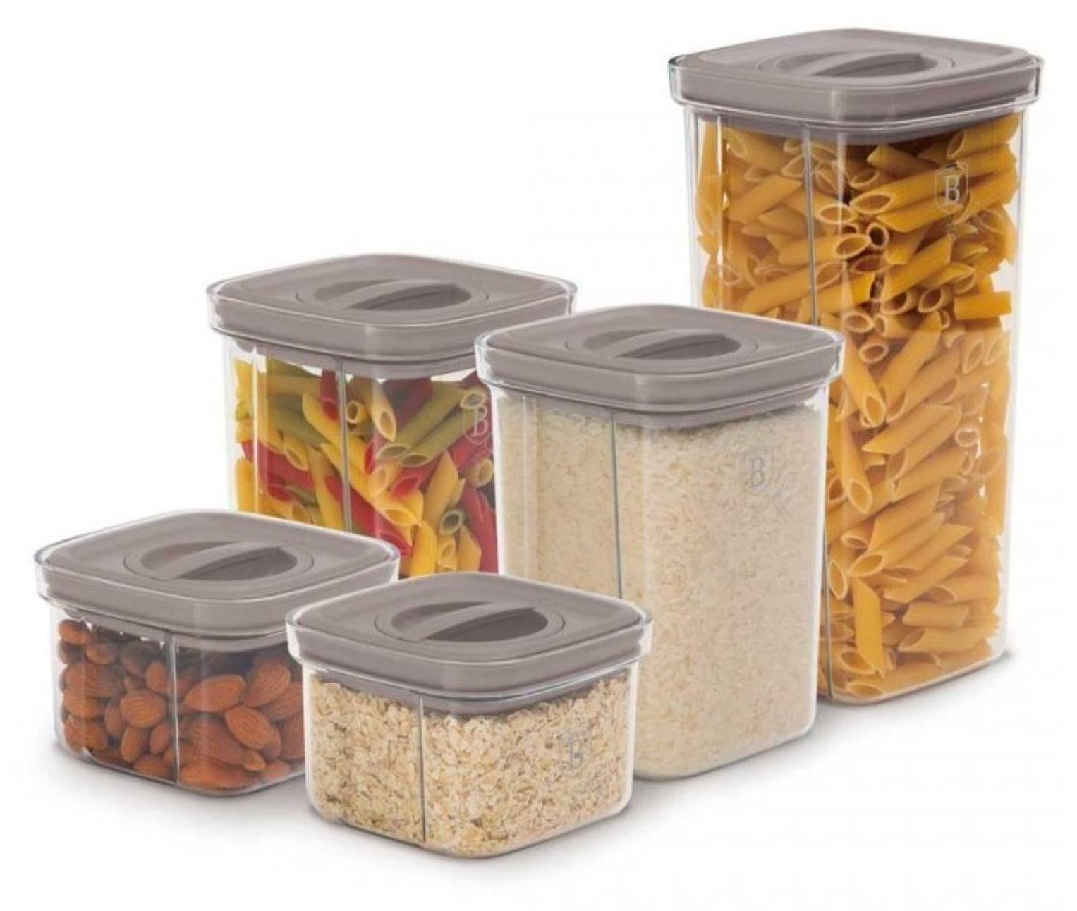 Berlinger Haus set van 5 voedselbewaarcontainers model BH8576
