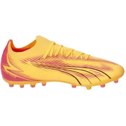 Puma, Herren, Fussballschuhe, Ultra Match mg (43), Schwarz, Gelb, Orange
