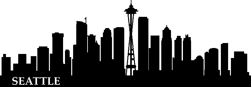 Ambiance-sticker Sticker Ville de Seattle