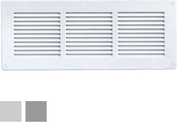 la ventilazione Gl30rb-Y Griglia Lamiera 340x140 Rete Bianca - Gl30rb-Y