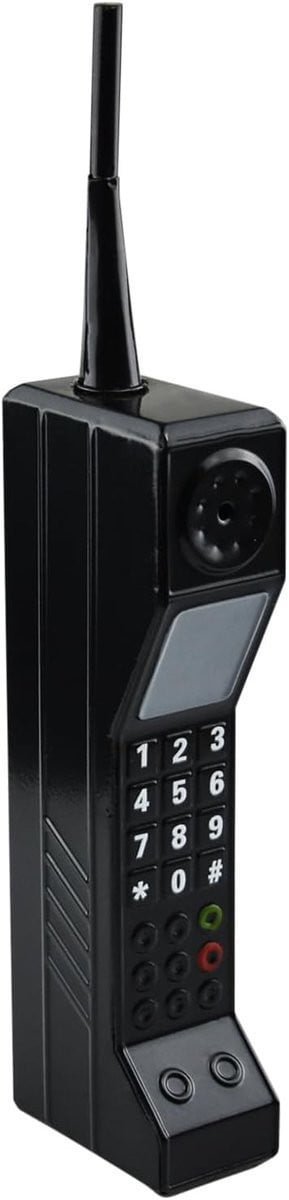 Retro Mobiele Telefoon Ornament - Vintage Baksteen Telefoon Decoratie in 90s Stijl voor Huisdecoratie