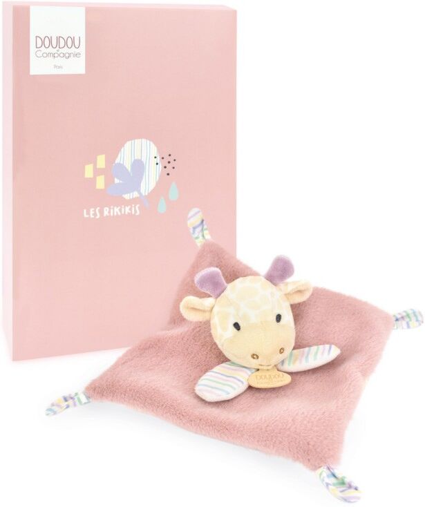 Les Rikikis : Doudou Plat Girafe- Doudou et compagnie