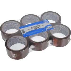 TipTop-Office Packband TTO 402683, PP, braun, 48mm x 66m, 6 Rollen
