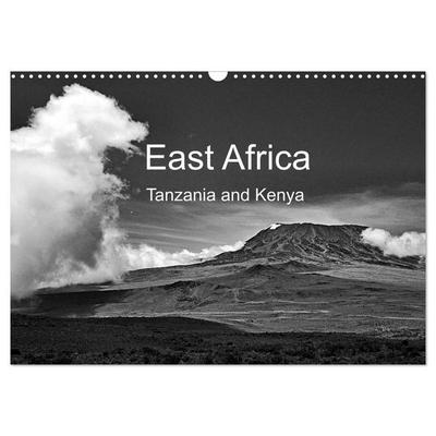 East Africa - Tanzania and Kenya / UK-Version (Wall Calendar 2027 DIN A3 landscape), CALVENDO 12 Month Wall Calendar