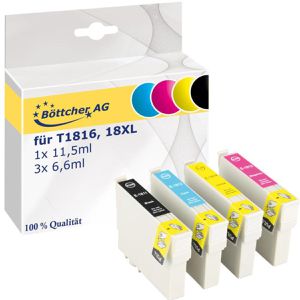 kompatibel für Epson 18XL T1816 Multipack Druckerpatronen