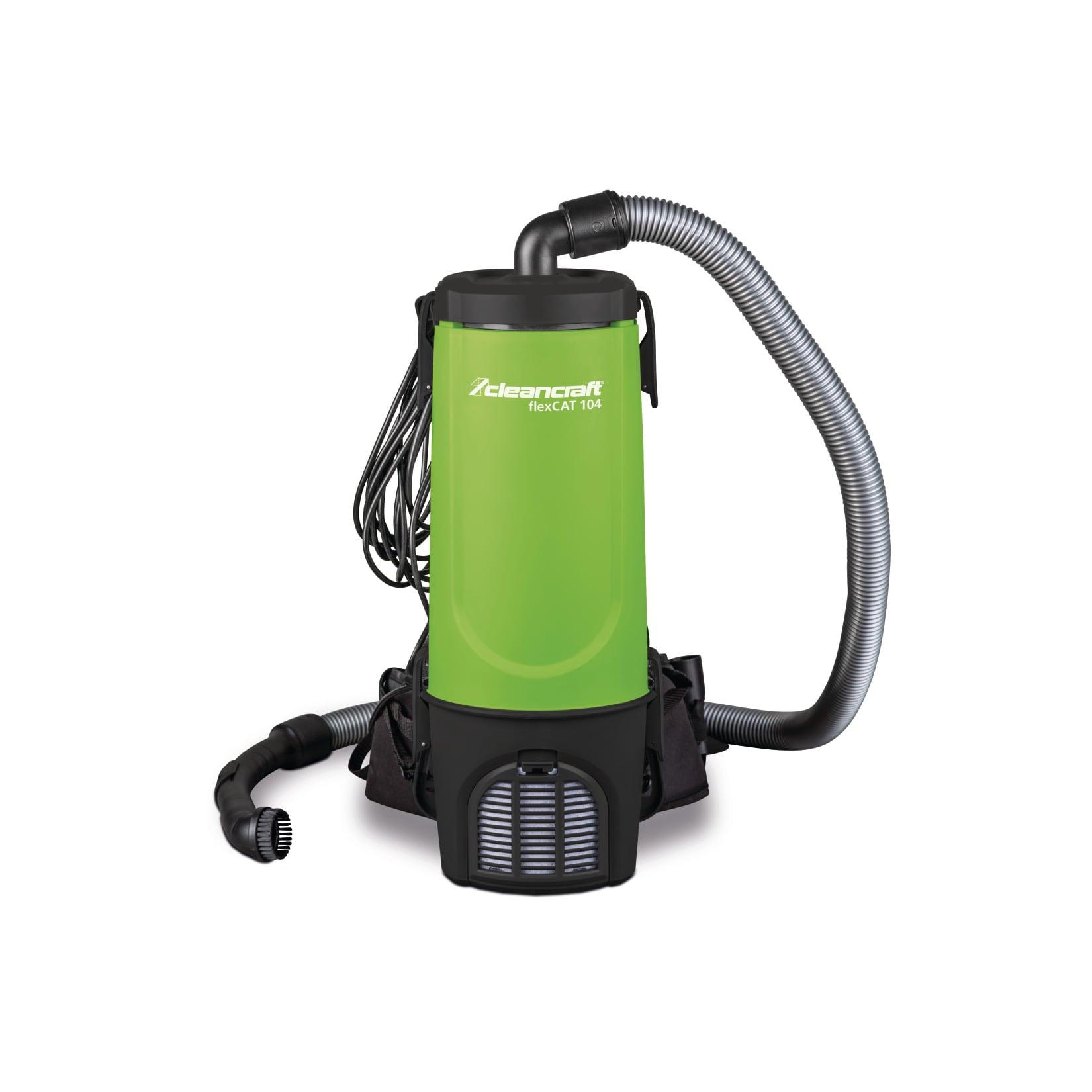 Cleancraft Staubsauger Industriesauger flexCAT 104, Behälter 4 l, Rucksacksauger