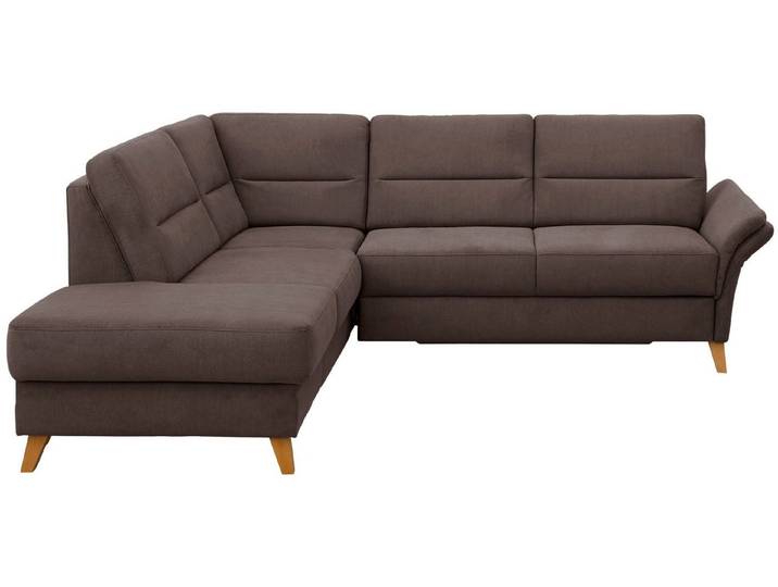 OTTO home Ecksofa Westerland L-Form, Federkern-Polsterung, wahlweise mit Schlaffunktion, Bettkasten