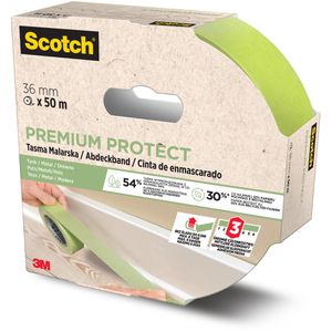 Scotch Kreppband Premium Protect, 36mm x 50m, für Innen und Außen