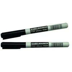 PROTEC Kabelmarker 1mm schwarz PKMP1