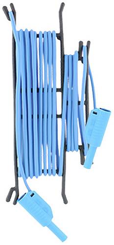 Metrel A 1526 Sicherheits-Messleitung Bananenstecker 4mm Bananenstecker 4mm 5m Blau 1St.