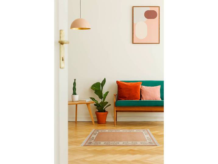 Teppich Classica Orange/Apricot 70 x 140cm Neuseelandwolle und Hochlandwolle