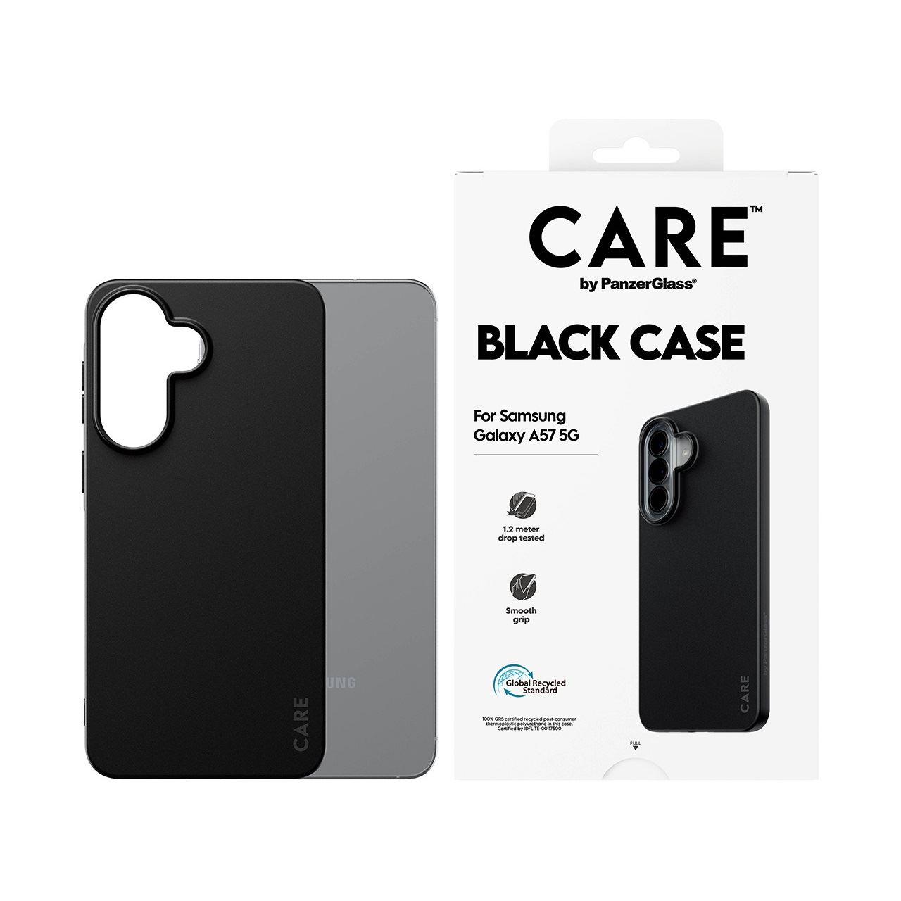 PanzerGlass CARE TPU Case Schwarz Samsung Galaxy A57